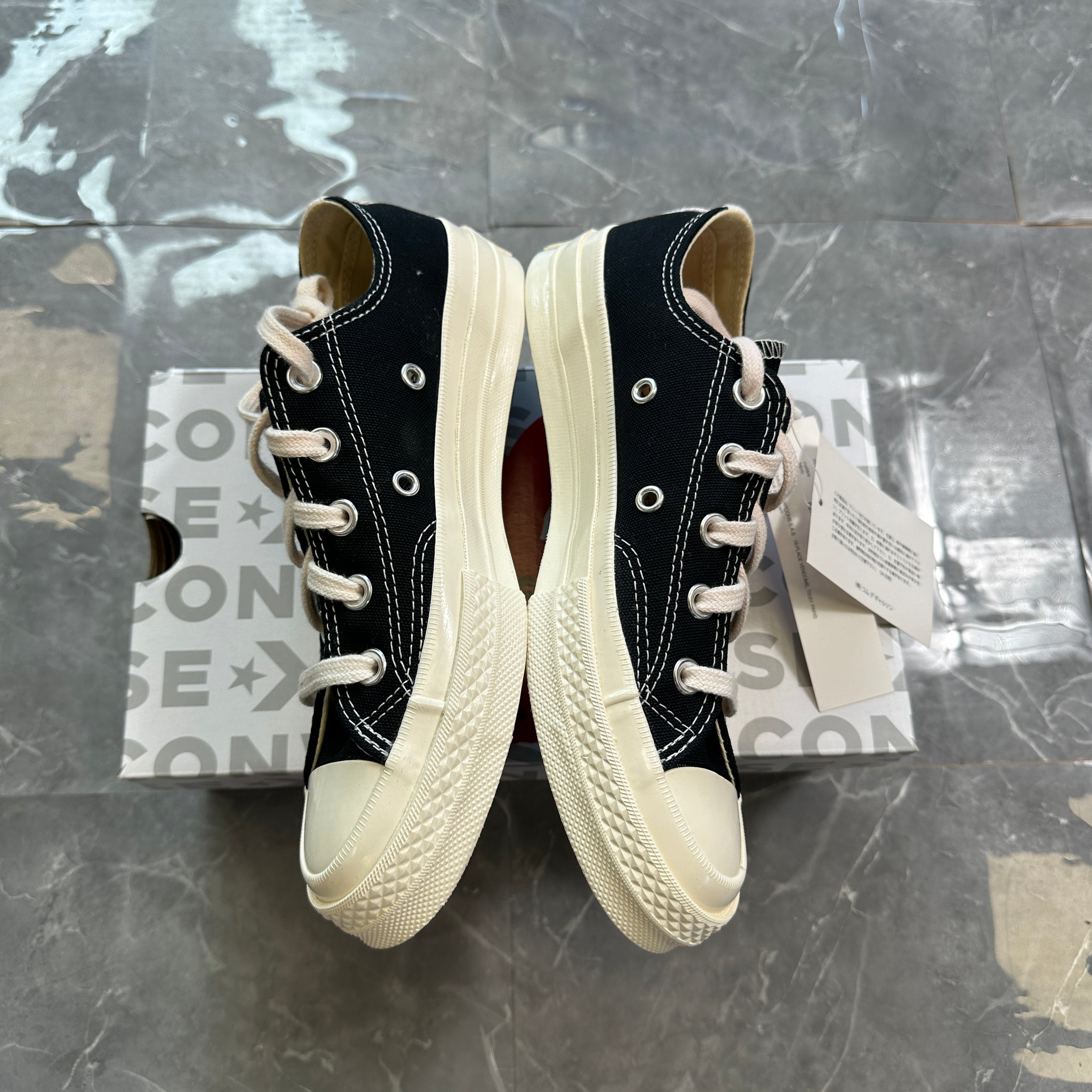 Converse Comme des Garçons Play x Chuck 70 Low 'Black'