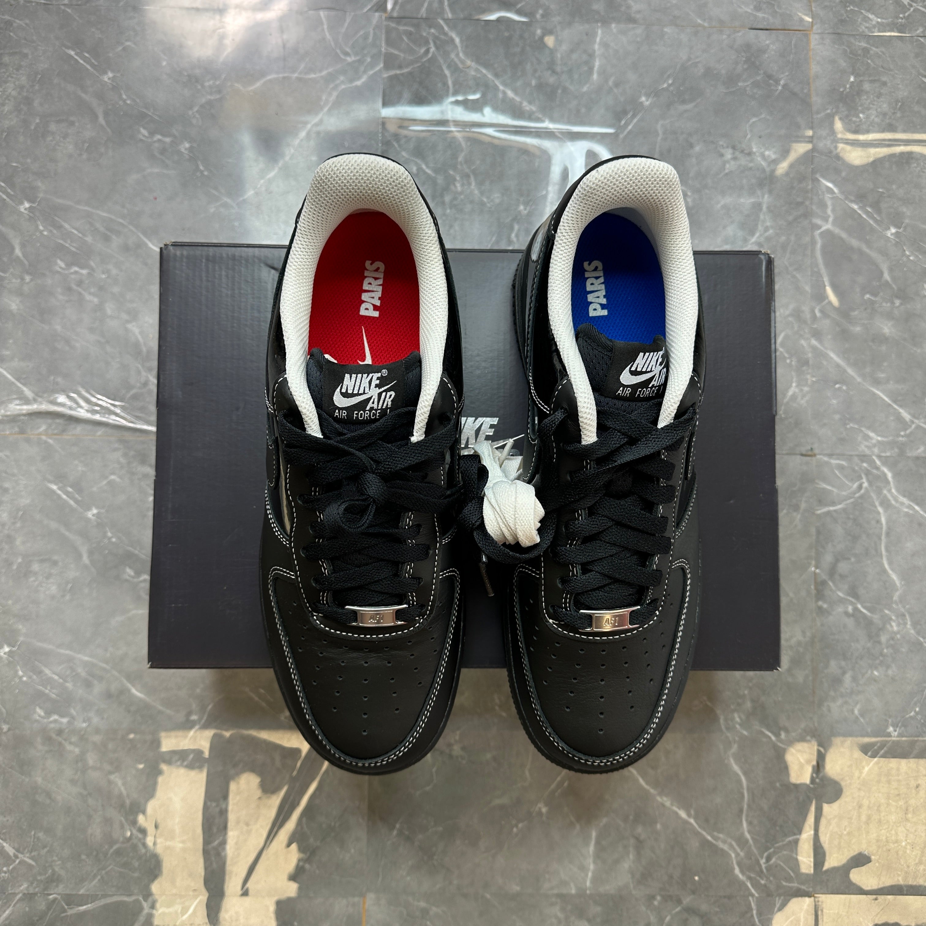 Nike Air Force 1 '07 Black Phantom Game Royal