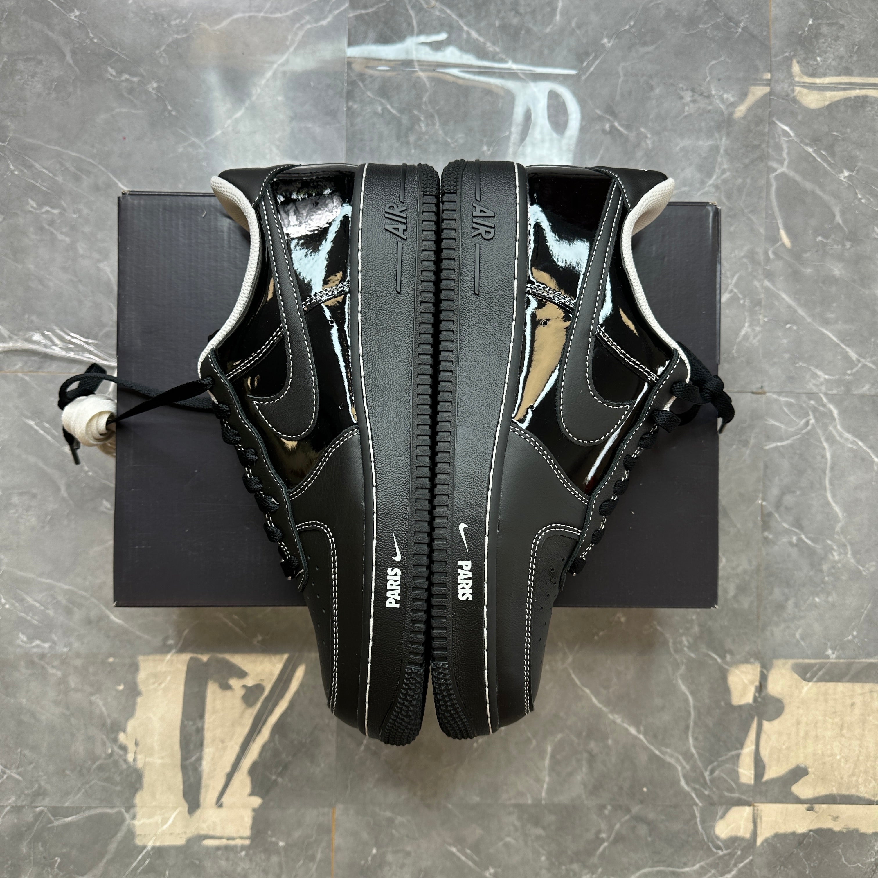 Nike Air Force 1 '07 Black Phantom Game Royal