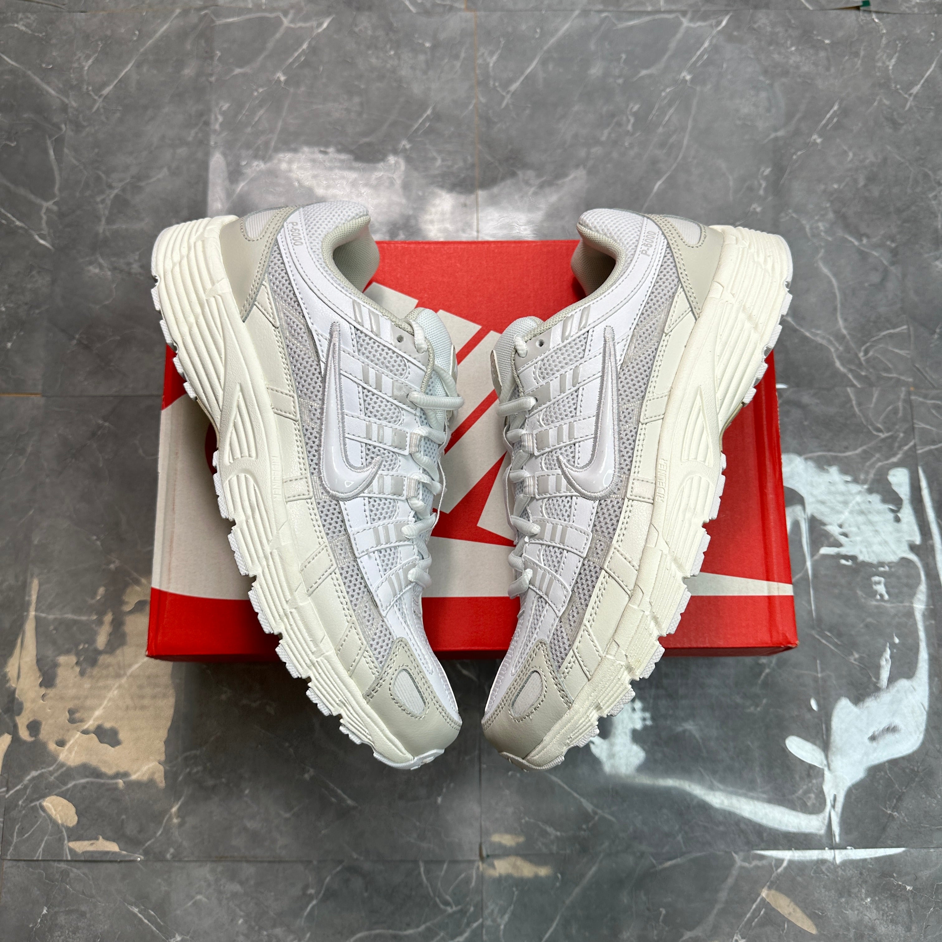Nike P-6000 White Sail Vast Grey
