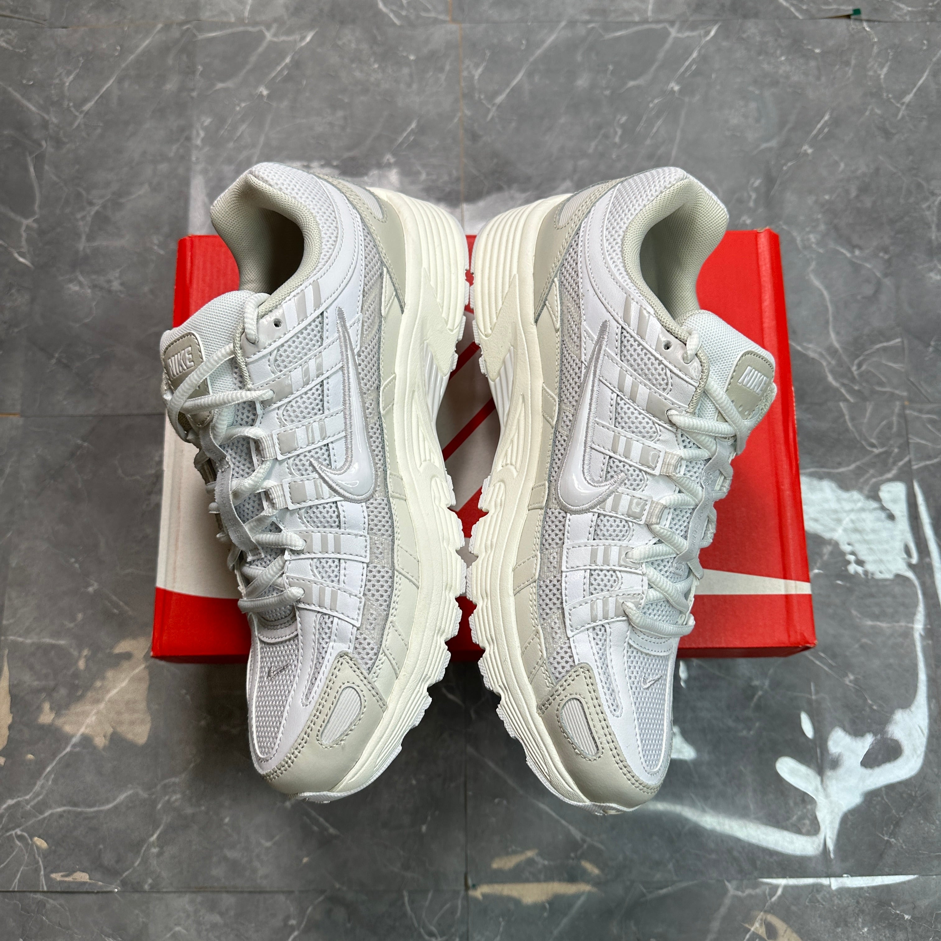 Nike P-6000 White Sail Vast Grey